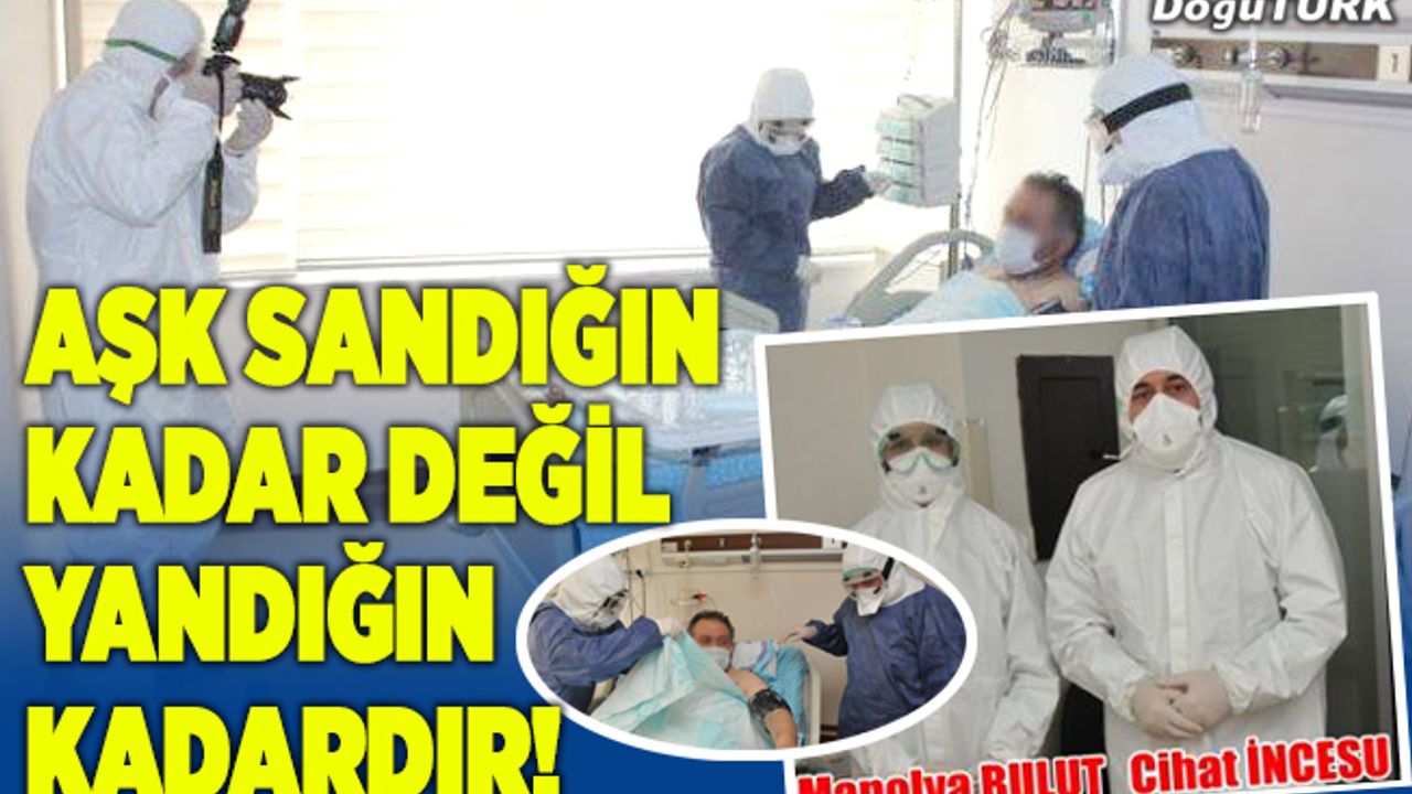 Aşk sandığın kadar değil yandığın kadardır!
