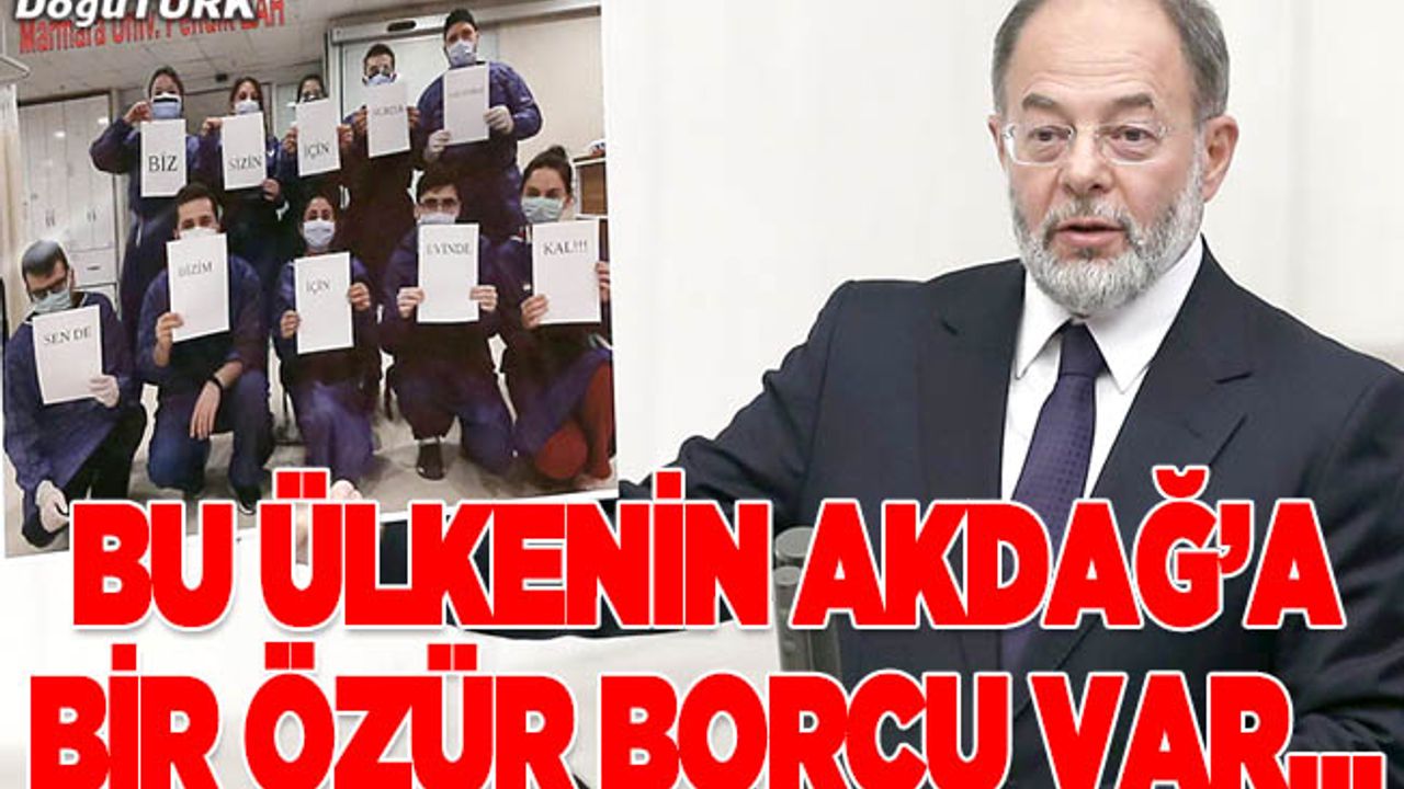 Bu ülkenin Akdağ’a bir özür borcu var…