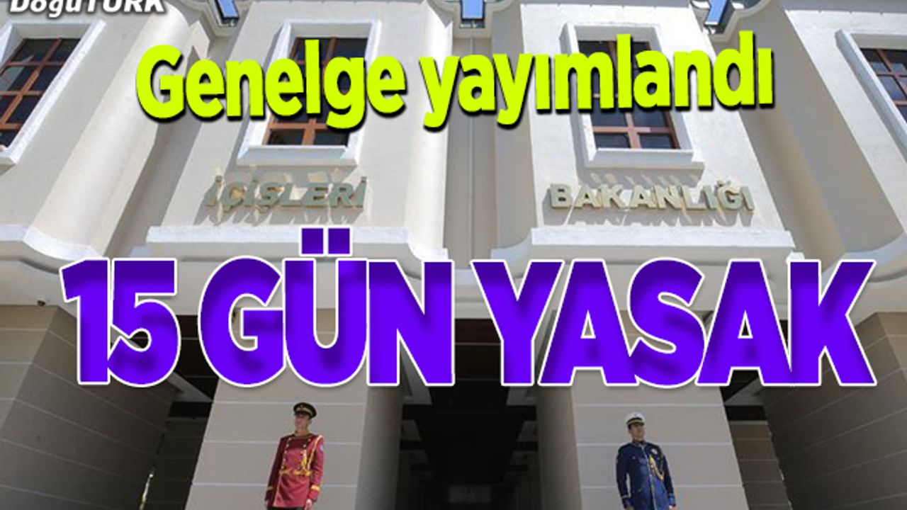 İçişleri Bakanlığından 'koronavirüs' önlemlerine ilişkin yeni genelge