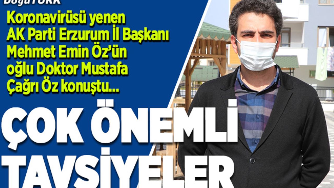 Kovid-19'u yenen Doktor Öz'den önemli uyarılar