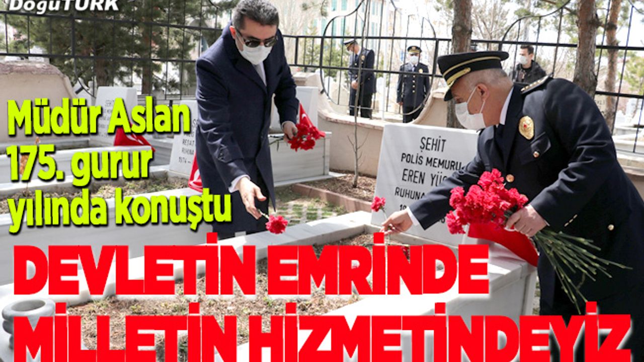 Türk Polis Teşkilatının 175. gurur yılı kutlandı
