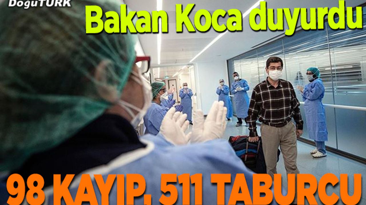Türkiye'de Kovid-19'dan iyileşen hasta sayısı 3 bin 957'ye ulaştı
