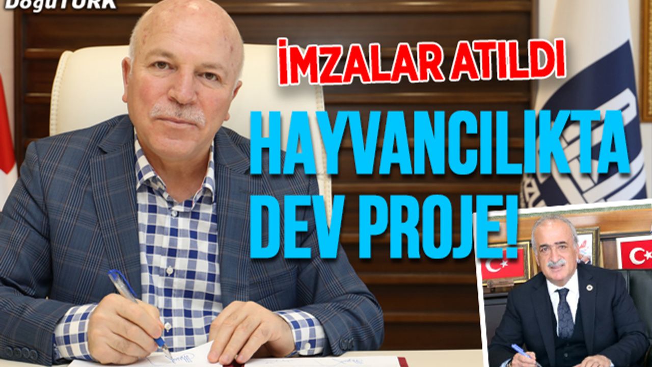 Büyükşehir-Üniversite işbirliğiyle dev hayvancılık projesi