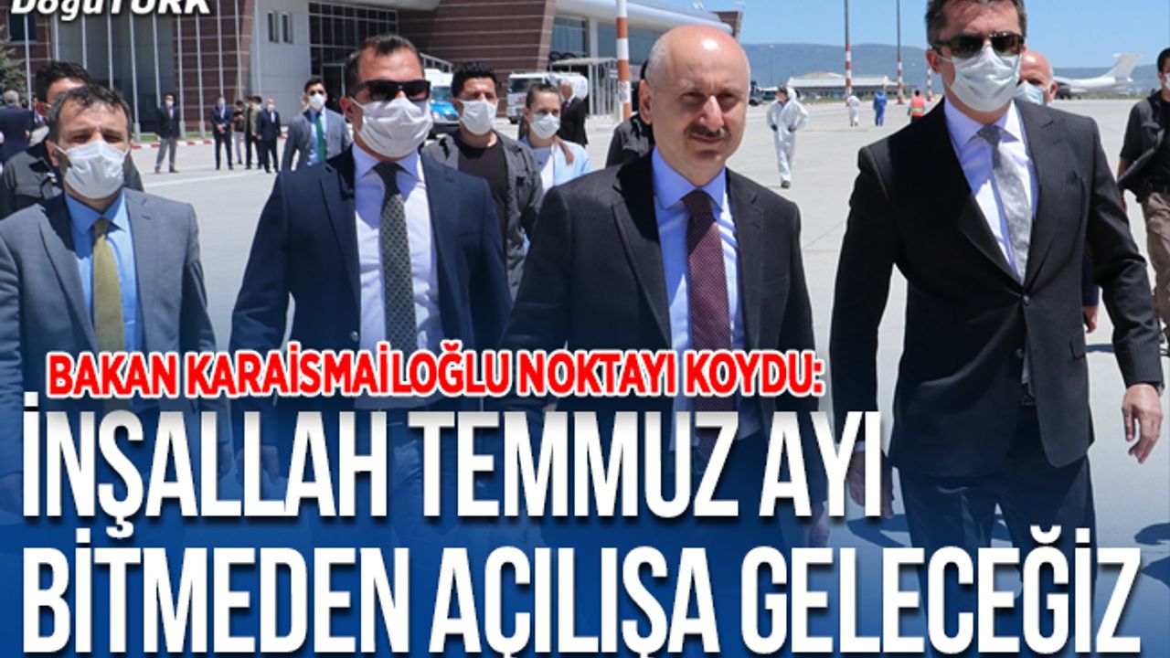 Bakan Karaismailoğlu noktayı koydu: Konuyu birebir takip edeceğiz