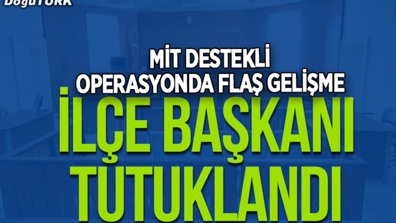Erzurum'da MİT destekli terör operasyonunda bir tutuklama
