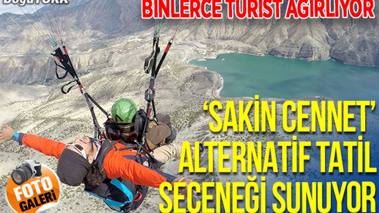 "Sakin cennet Uzundere" alternatif tatil seçeneği sunuyor