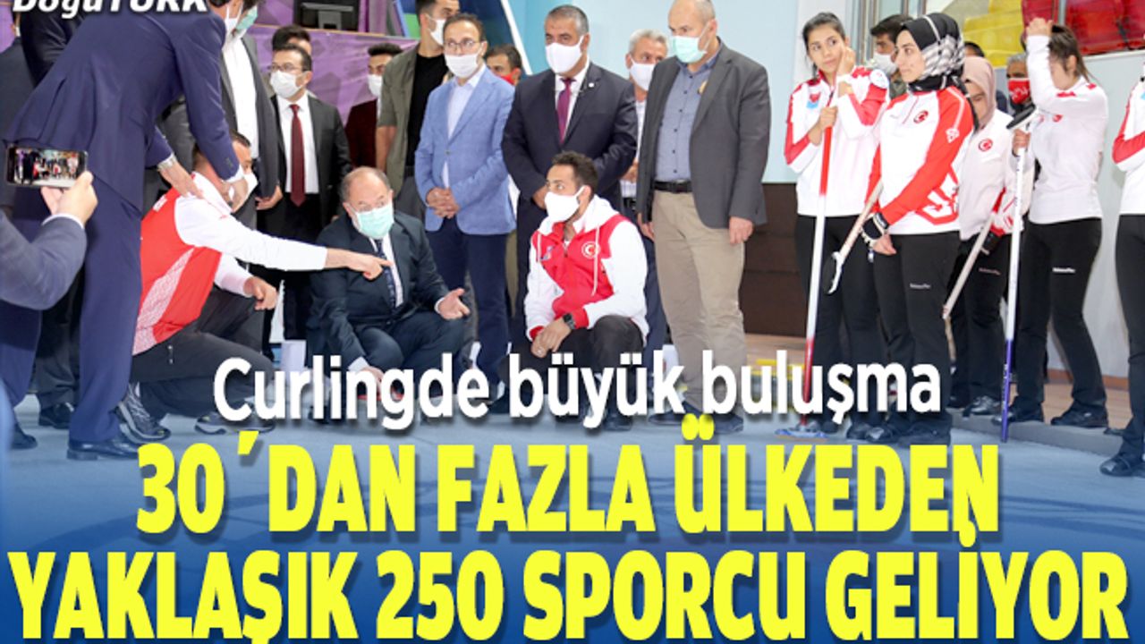 Dünya Curling Karışık Çiftler Şampiyonası elemeleri Erzurum'da yapılacak