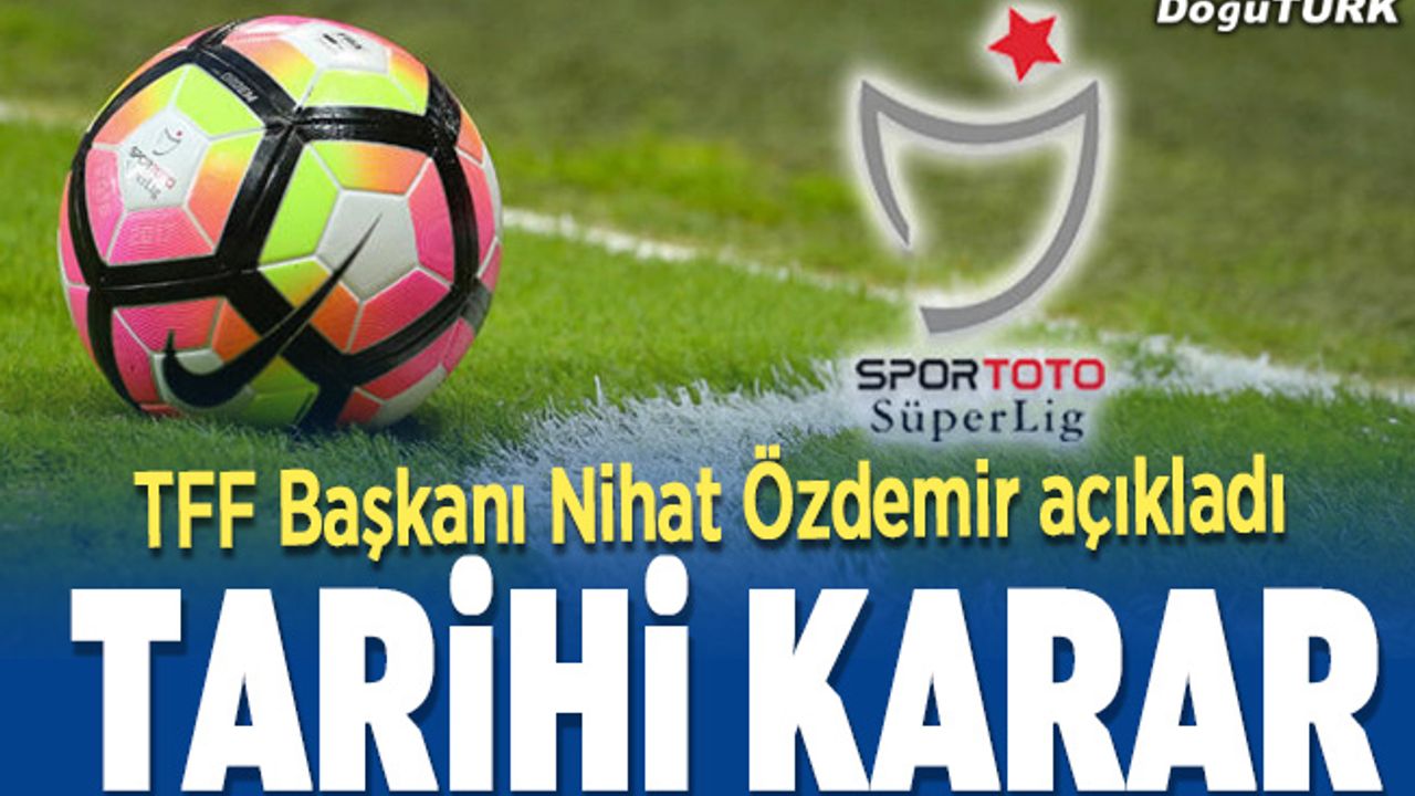 Futbolda 2019-2020 sezonu için küme düşme kaldırıldı