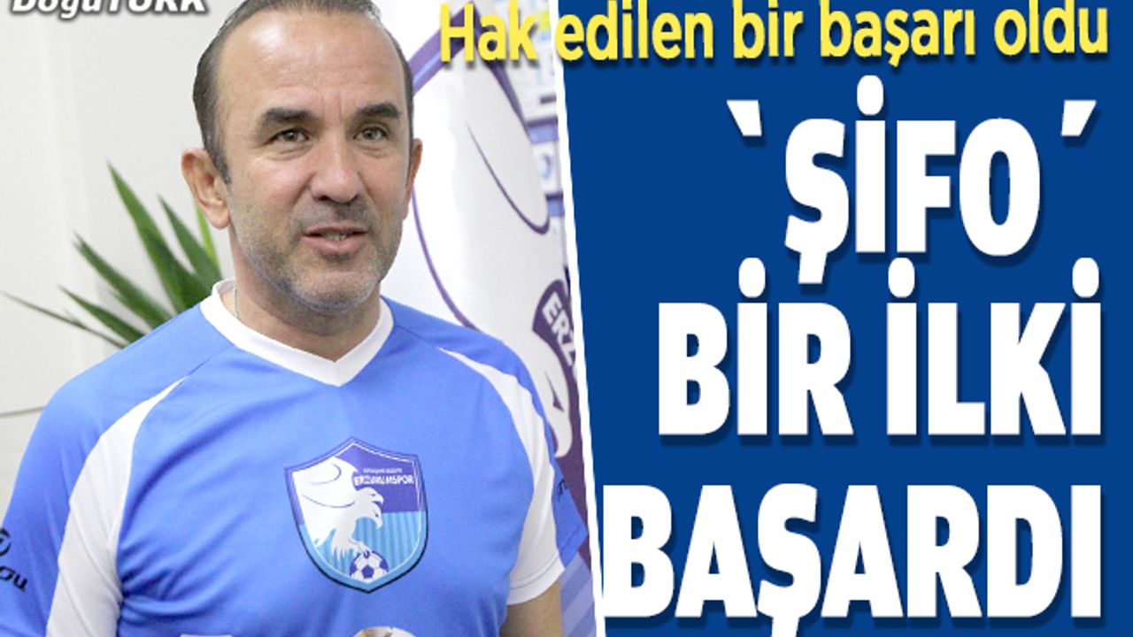 "Şifo Mehmet", teknik direktörlük kariyerinde bir ilki yaşadı
