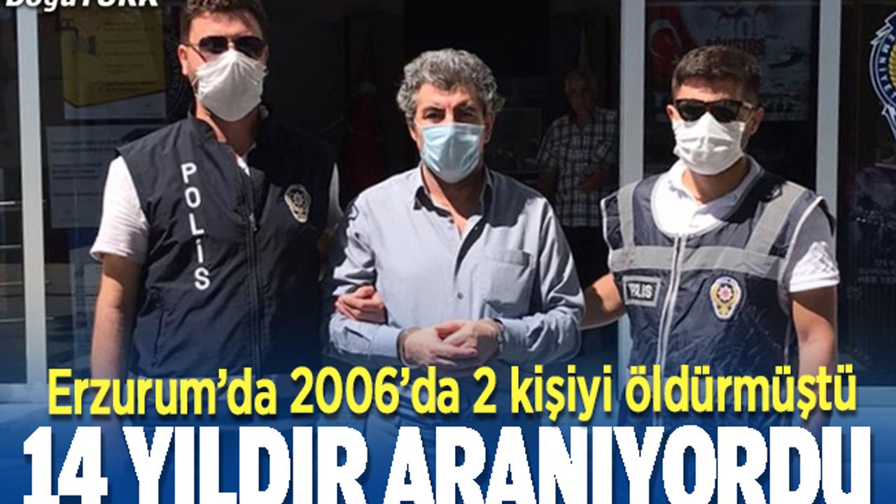 Erzurum'da aranan hükümlü Aydın'da yakalandı