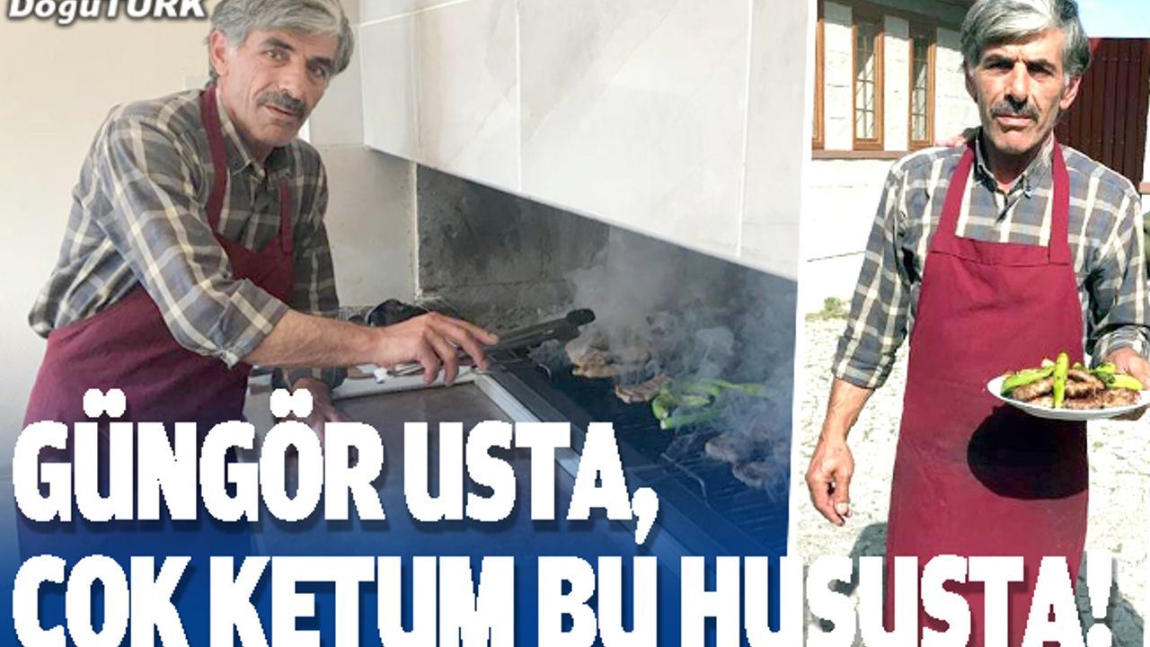 Güngör usta,  çok ketum bu hususta!