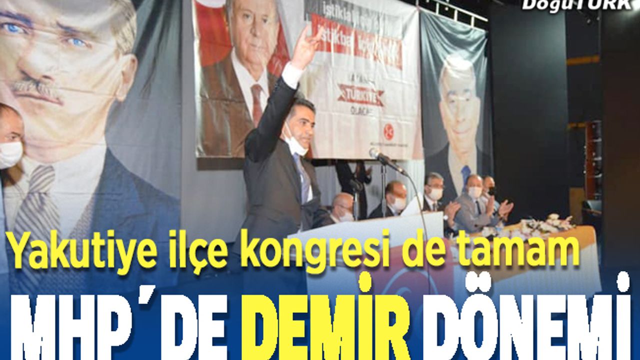 MHP Yakutiye’nin yeni ilçe başkanı belli oldu