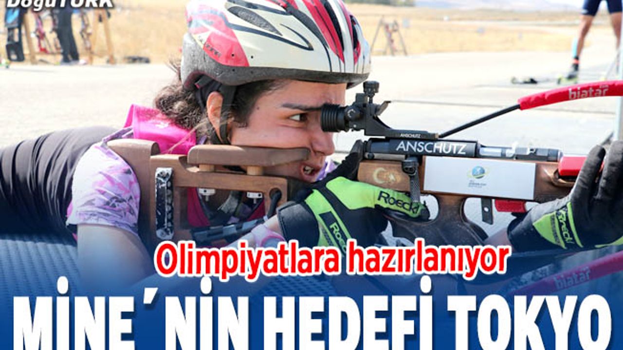 Milli biatloncu Mine Kılıç'ın hedefi Tokyo Olimpiyatları