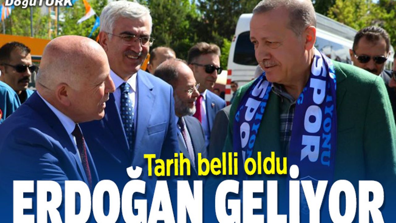 Cumhurbaşkanı Erdoğan Erzurum'a geliyor