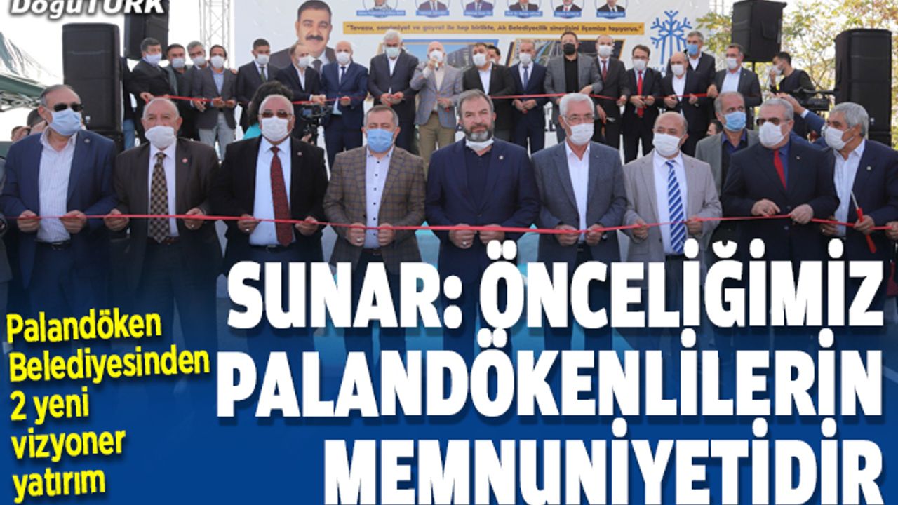 Palandöken Belediyesinden 2 yeni vizyoner yatırım