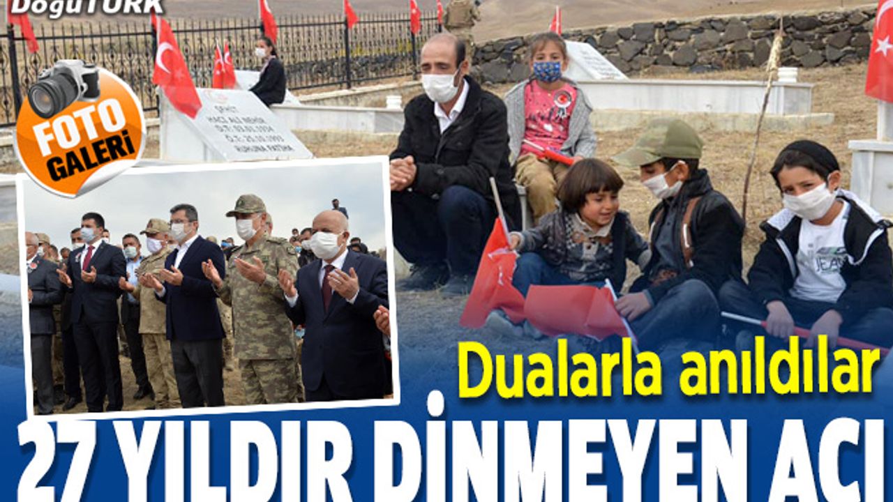 Yavi şehitleri katliamın 27. yılında anıldı