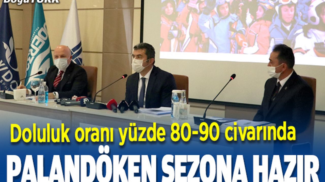 Palandöken Kayak Merkezi'nde sezon öncesi tüm hazırlıklar tamamlandı