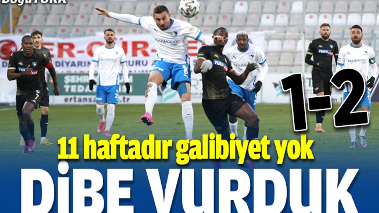 BB Erzurumspor ligin dibine demir attı…