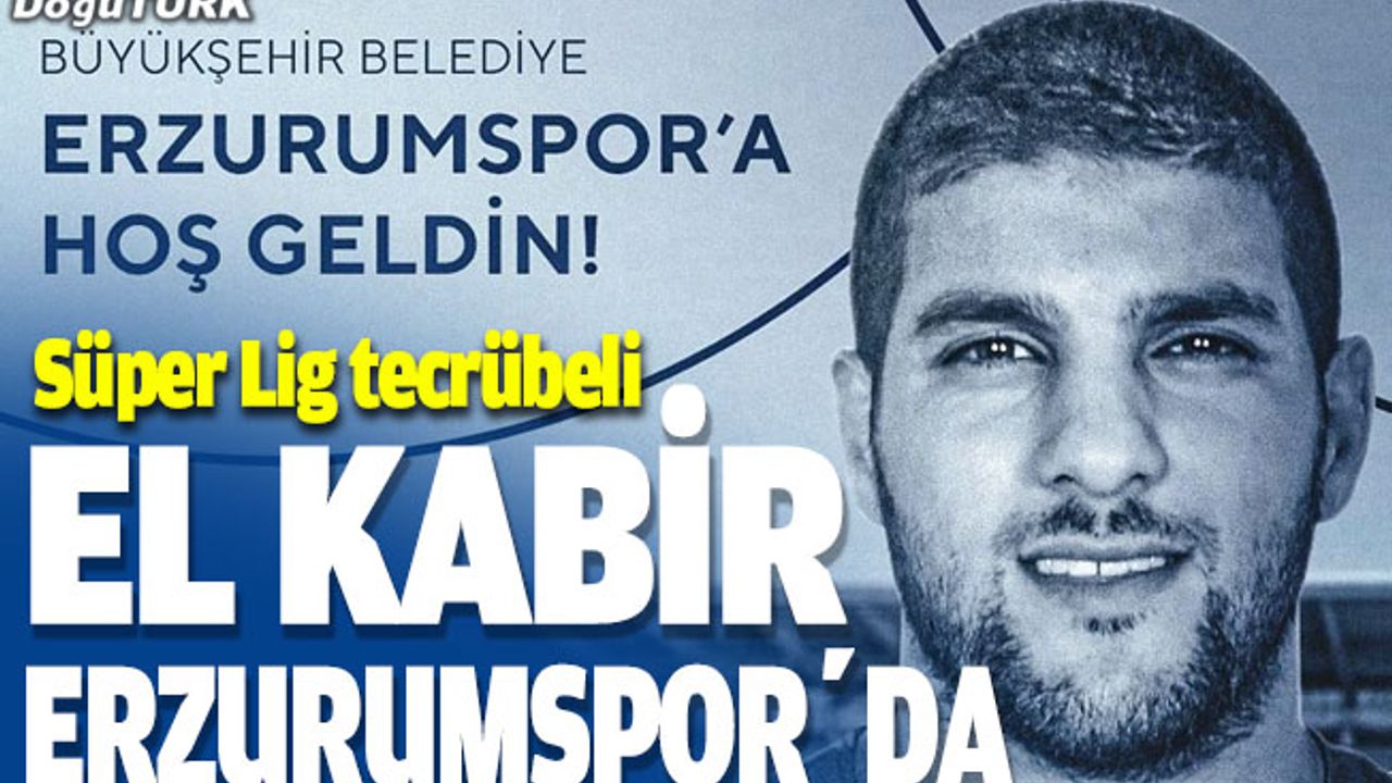 BB Erzurumspor, El Kabir'i transfer etti