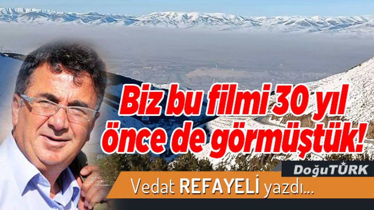 Biz bu filmi 30 yıl önce de görmüştük!