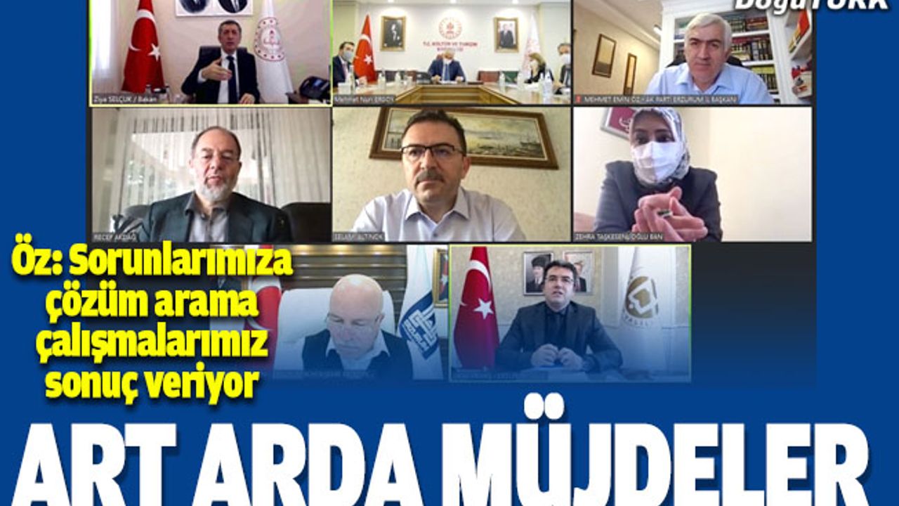 Öz: Sorunlarımıza çözüm arama çalışmalarımız sonuç veriyor
