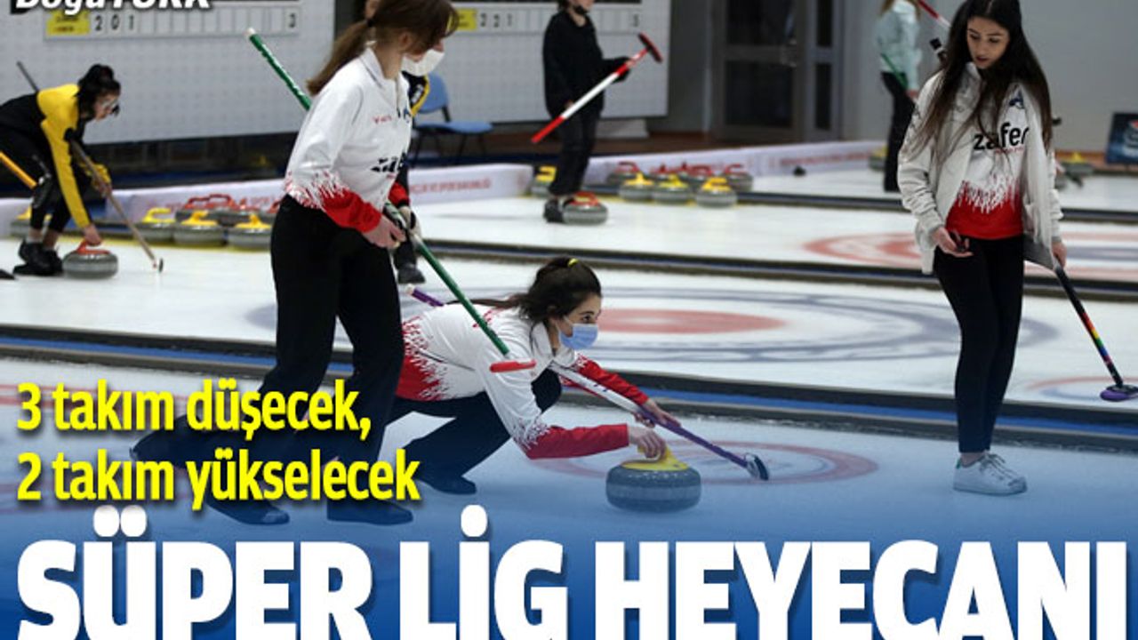 Curling Süper Lig müsabakaları Erzurum'da başladı