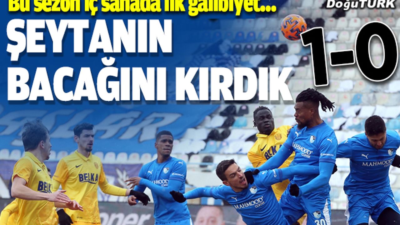 Dadaş ikinci yarıya üç puanla başladı