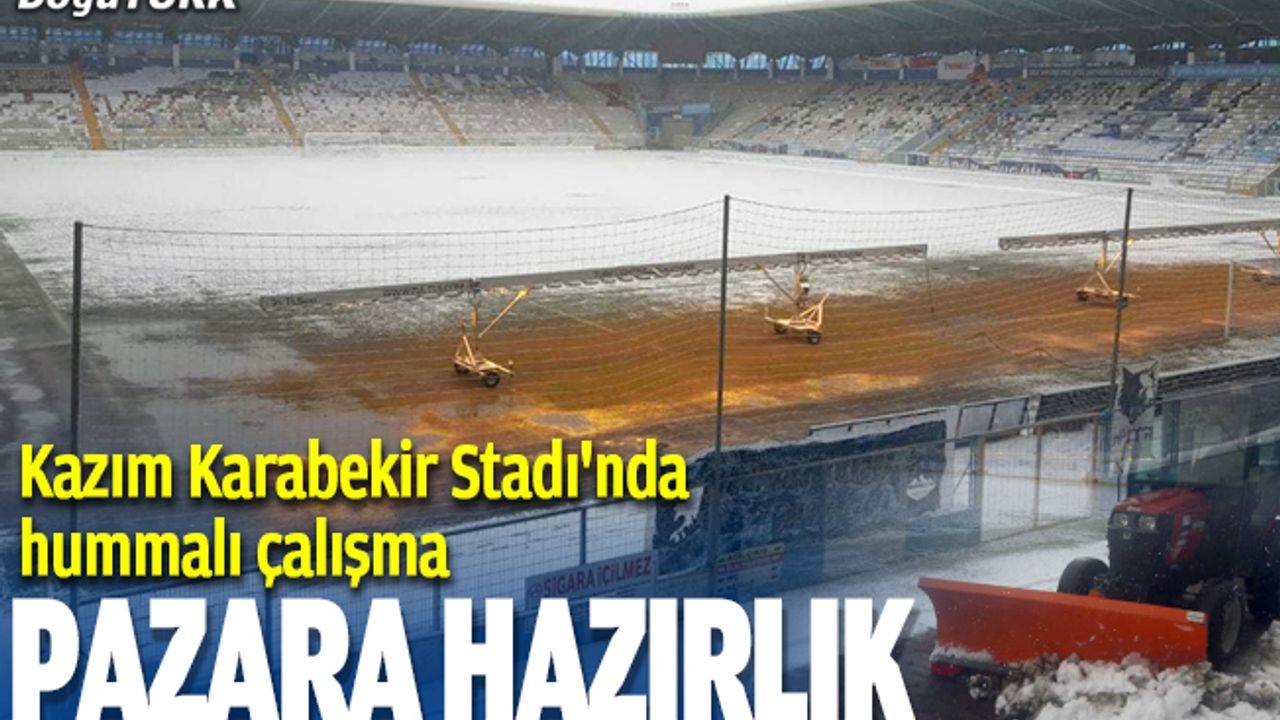 Kazım Karabekir Stadı pazara hazırlanıyor