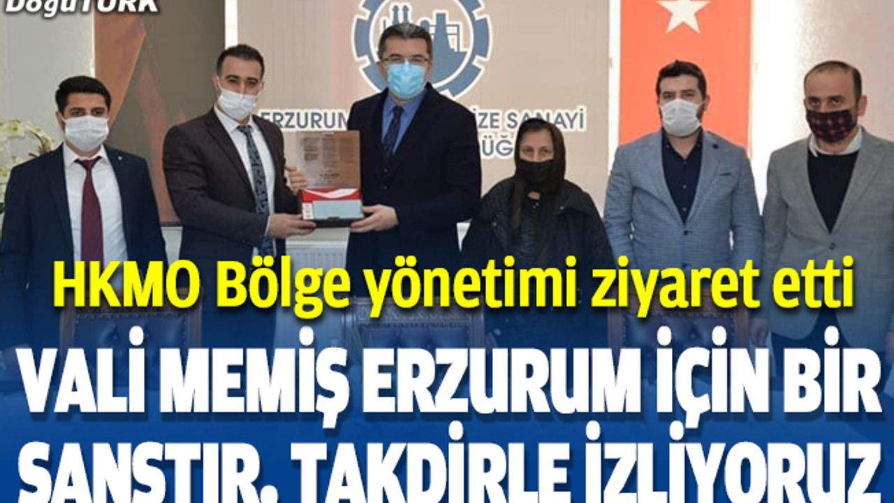 Yıldırım: Vali Memiş Erzurum için bir şanstır, çalışmalarını takdirle izliyoruz