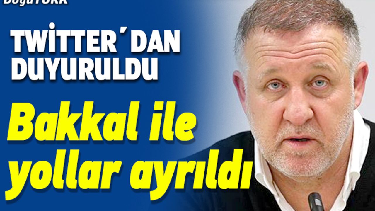 Erzurumspor'da Mesut Bakkal'la yollar ayrıldı