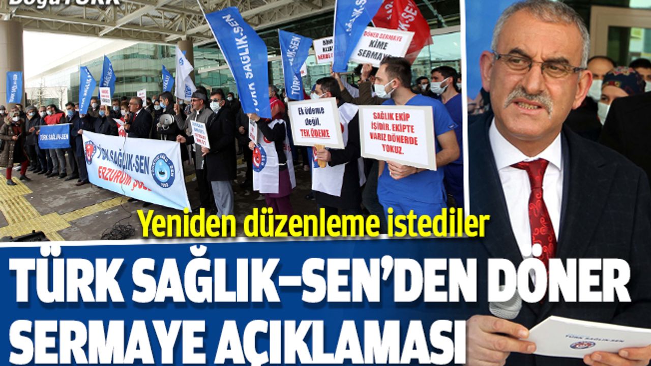 Türk Sağlık-Sen'den döner sermaye açıklaması