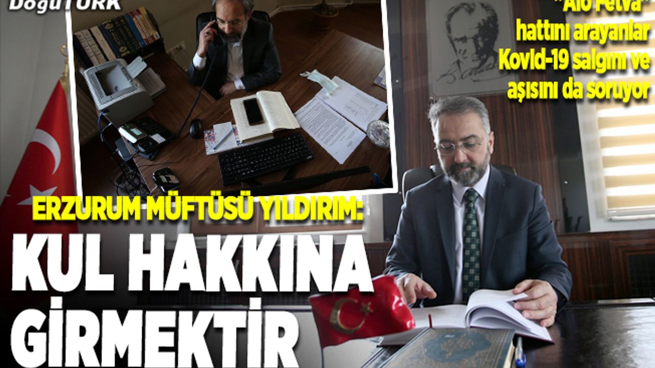 "Alo Fetva" hattını arayanlar Kovid-19 salgını ve aşısını da soruyor