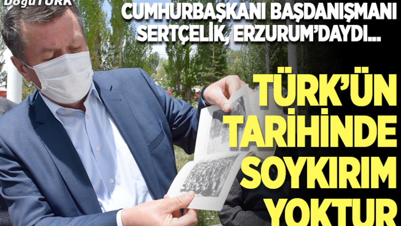Cumhurbaşkanı Başdanışmanı Sertçelik, mezalim yerlerini gezdi