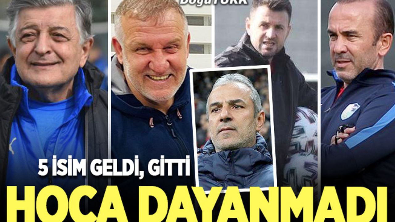 İkinci kez Süper Lig'e tutunamayan BB Erzurumspor'a teknik direktör dayanmadı