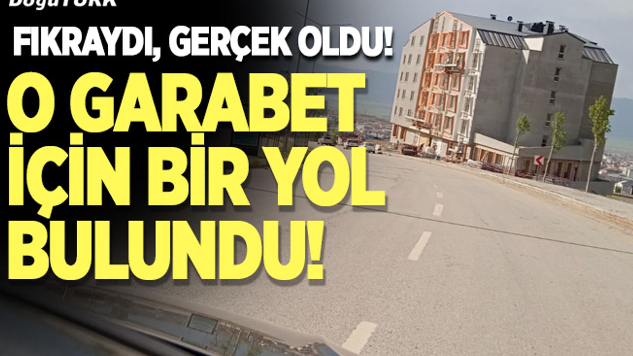 Fıkraydı, gerçek oldu! O garabet için bir yol bulundu!
