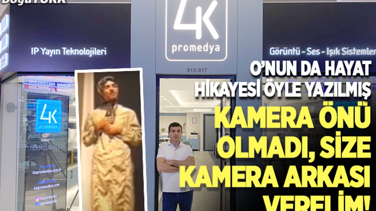 Kamera önü olmadı, size kamera arkası verelim!