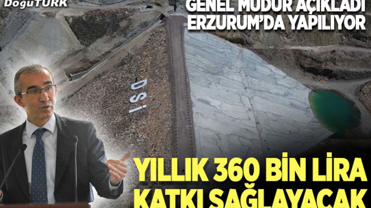 Yıllık 360 bin lira katkı sağlayacak
