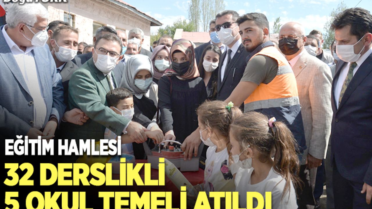 Erzurum eğitimine 32 yeni derslik kazandırıldı