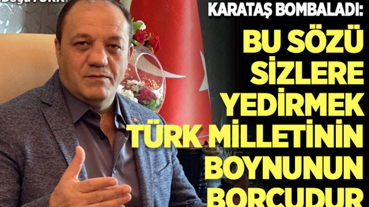 MHP’li Karataş’tan İP’li Türkkan’a sert tepki