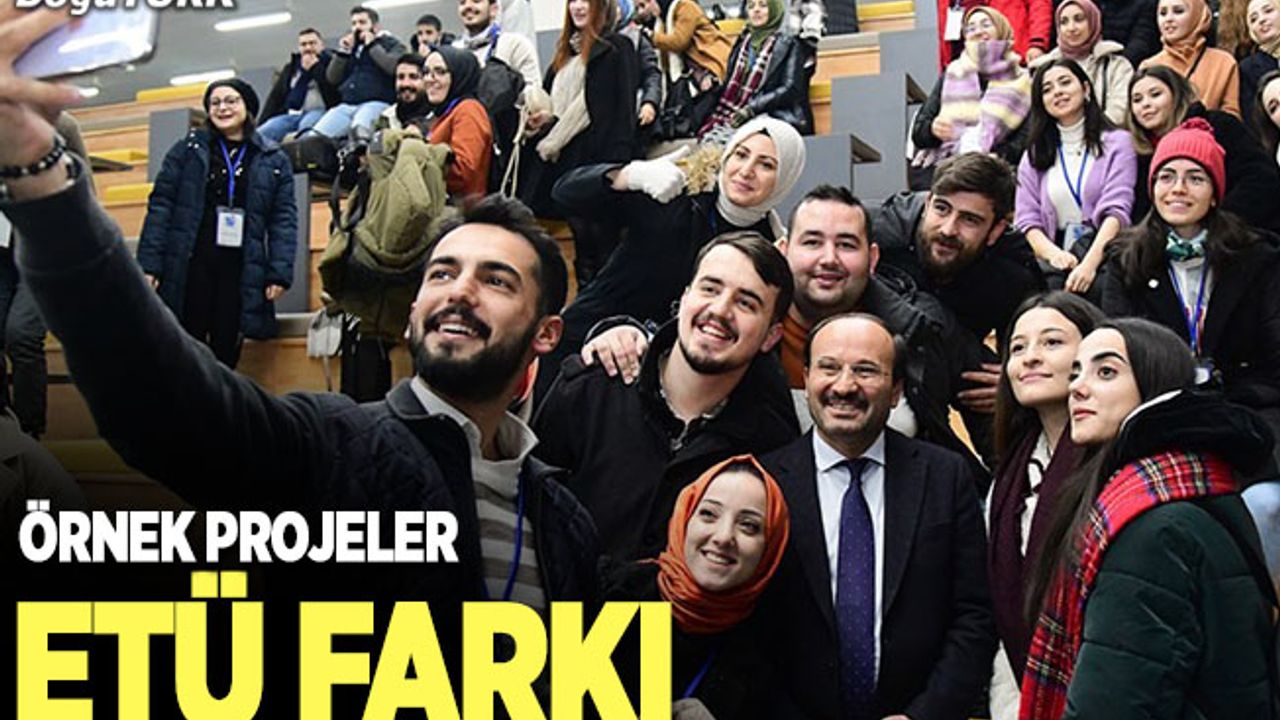 ETÜ ailesi sosyal sorumluluk projeleri de üretiyor