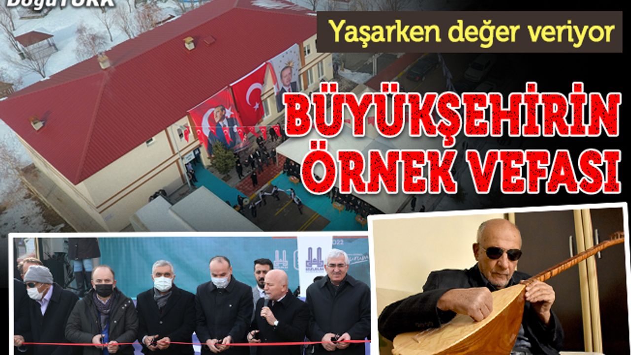 Büyükşehir’den yeni bir eğitim yatırımı daha: Aşık Mustafa Ruhani Bilgievi