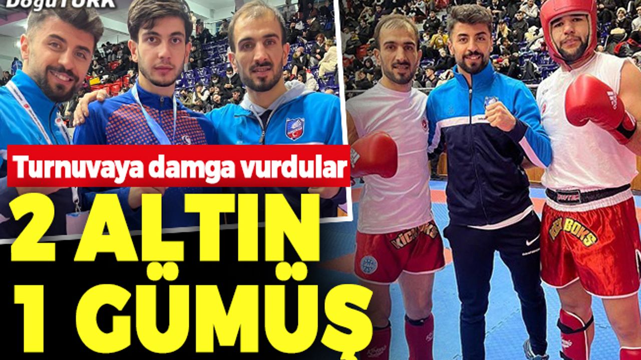 ETÜ’lü sporcular 2 altın, 1 gümüş madalya kazandı