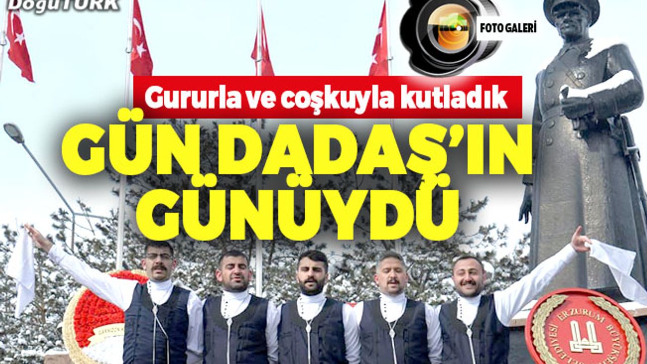 Erzurum’un kurtuluşunun 104. Yıldönümü gururla kutlandı