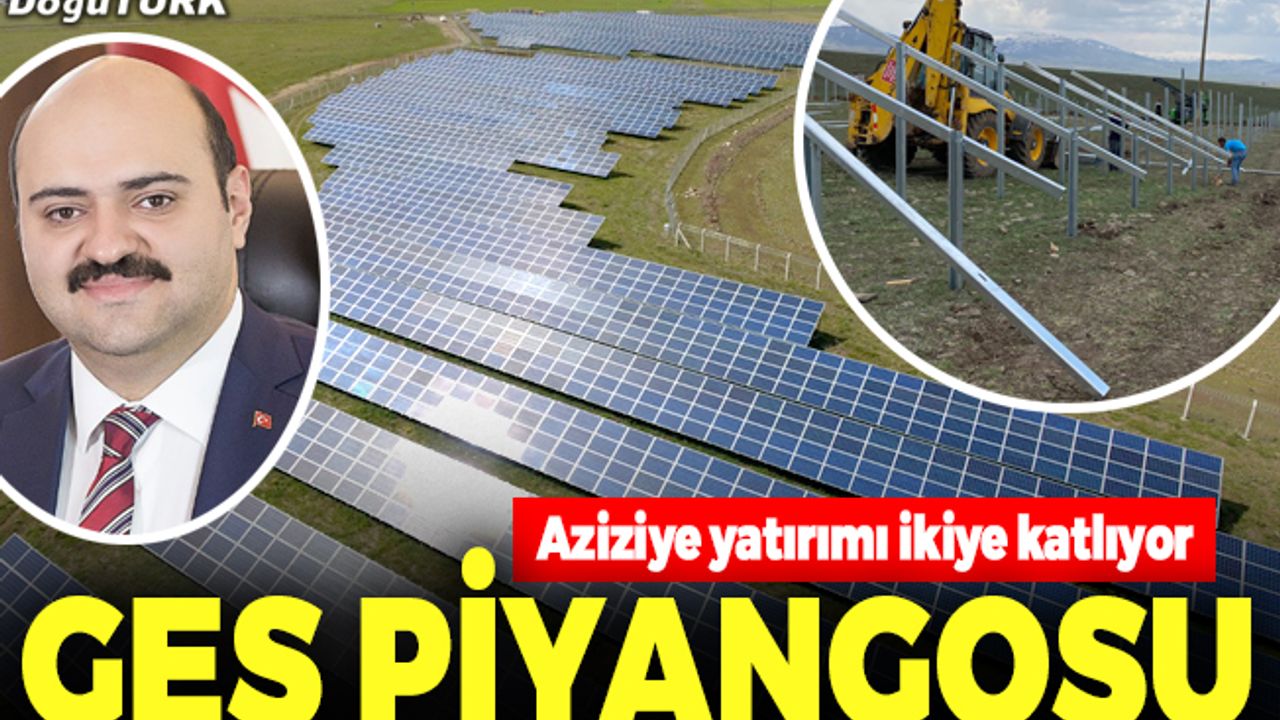 Aziziye Belediyesi GES yatırımını ikiye katlıyor