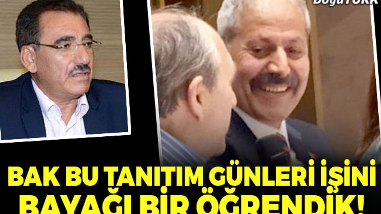 Bak bu tanıtım günleri işini bayağı bir öğrendik!