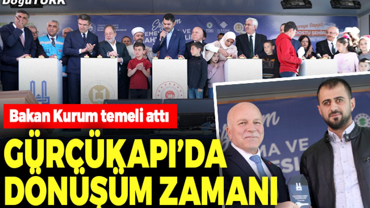 Gürcükapı Kentsel Dönüşüm Projesi’nin temeli atıldı