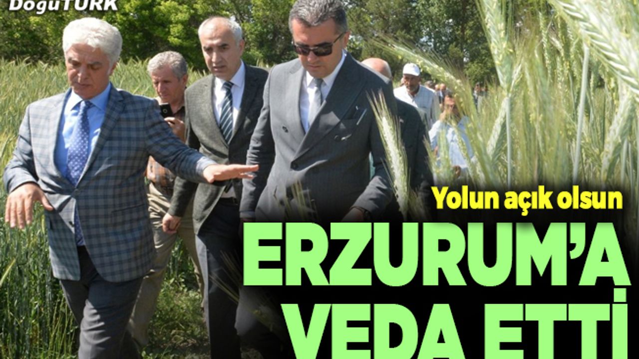 Erzurum'a veda etti, Genel Müdür Yardımcısı oldu