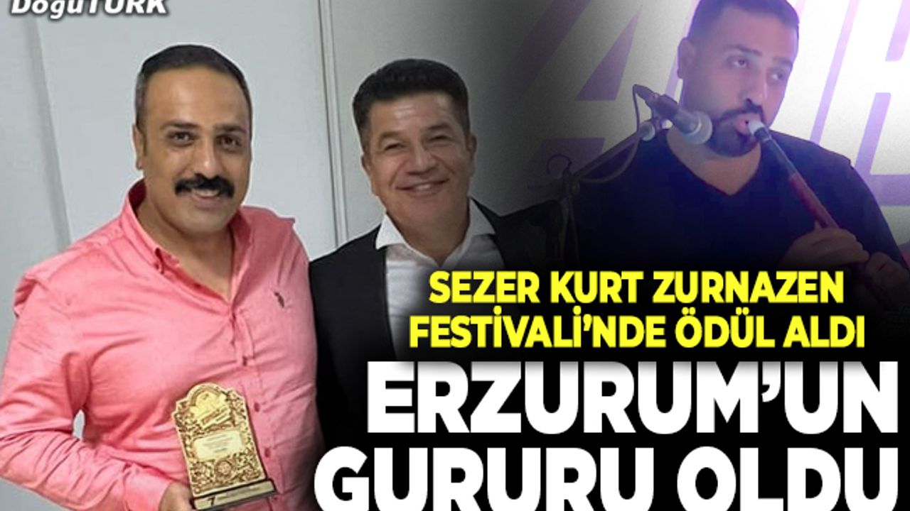 Sezer Kurt uluslararası festivalde gururumuz oldu