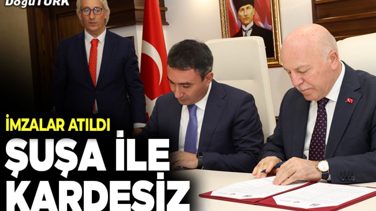Şuşa ve Erzurum kardeş şehir oldu