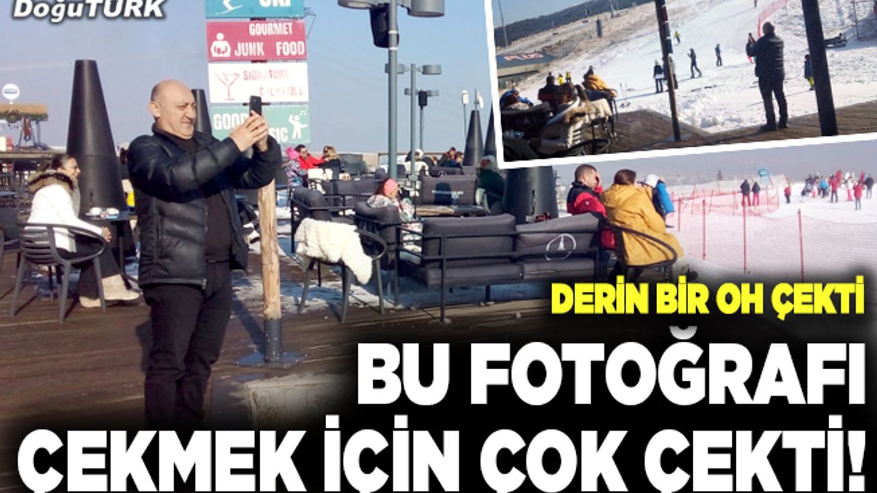 Bu fotoğrafı çekmek için çok çekti!